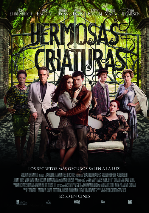 Beautiful Creatures - Colombian Movie Poster