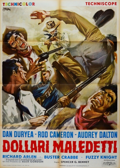 The Bounty Killer - Italian Movie Poster