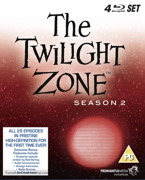 &quot;The Twilight Zone&quot; - British Blu-Ray movie cover