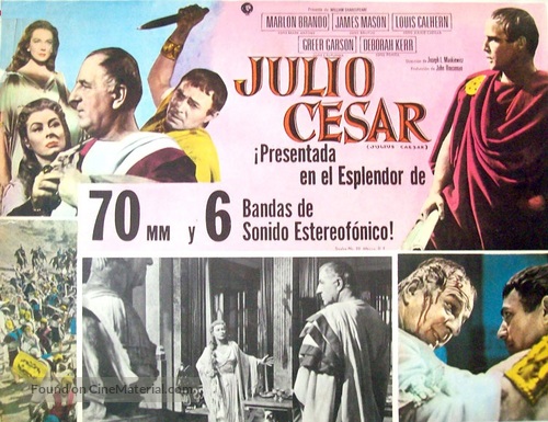 Julius Caesar - Mexican Movie Poster