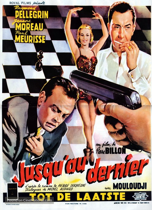 Jusqu&#039;au dernier - Belgian Movie Poster