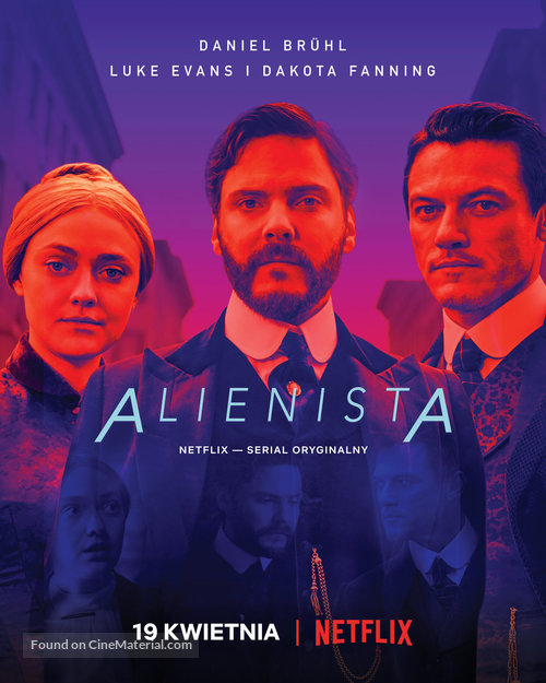 &quot;The Alienist&quot; - Polish Movie Poster