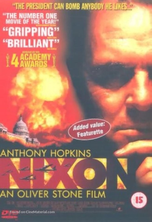 Nixon - British DVD movie cover