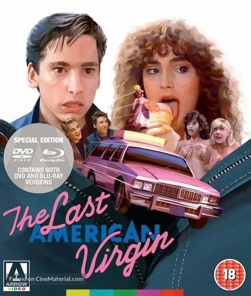 The Last American Virgin - British Movie Cover