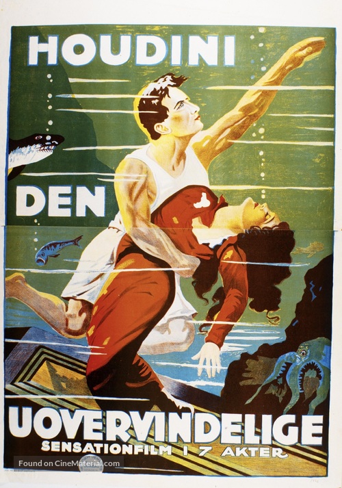 The Master Mystery - Norwegian Movie Poster
