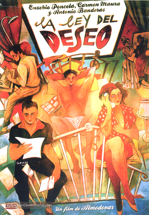 La ley del deseo - Argentinian Movie Cover