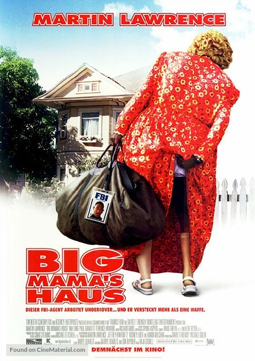 Big Momma&#039;s House - German Movie Poster