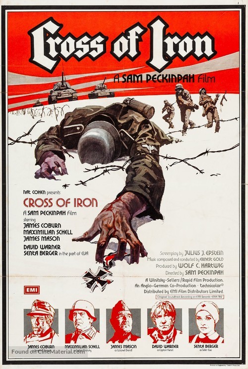 Cross of Iron - British Movie Poster