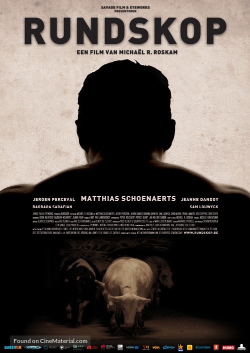 Rundskop - Belgian Movie Poster
