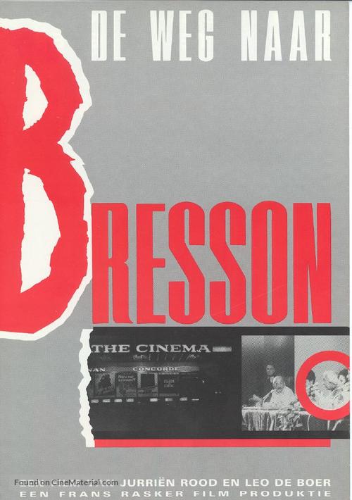 De weg naar Bresson - Dutch Movie Poster