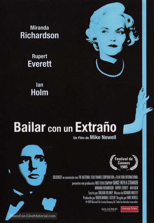 Dance with a Stranger - Spanish Movie Poster