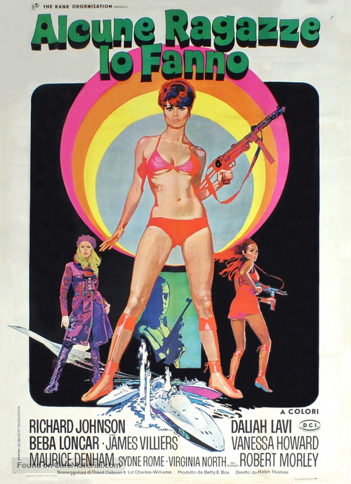 Some Girls Do - Italian Movie Poster