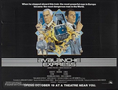 Avalanche Express - Movie Poster