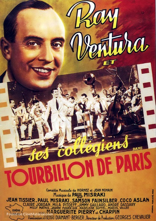 Tourbillon de Paris - French Movie Poster