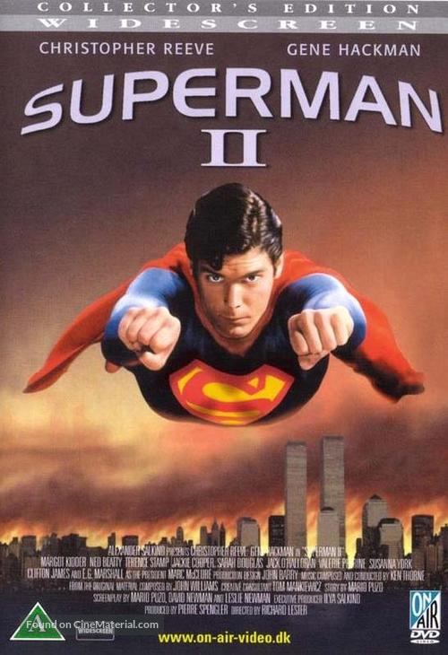 Superman II - Danish DVD movie cover