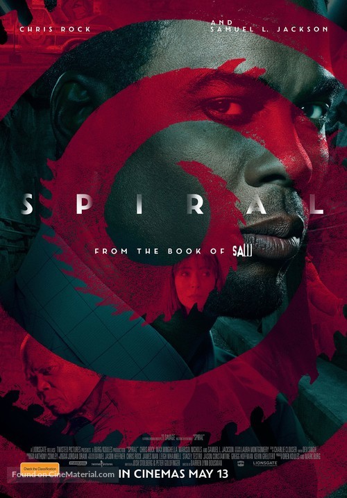 Spiral: From the Book of Saw - Australian Movie Poster