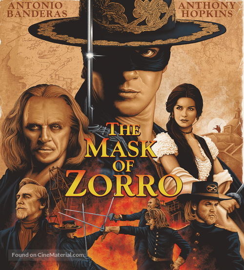 The Mask Of Zorro - Movie Cover