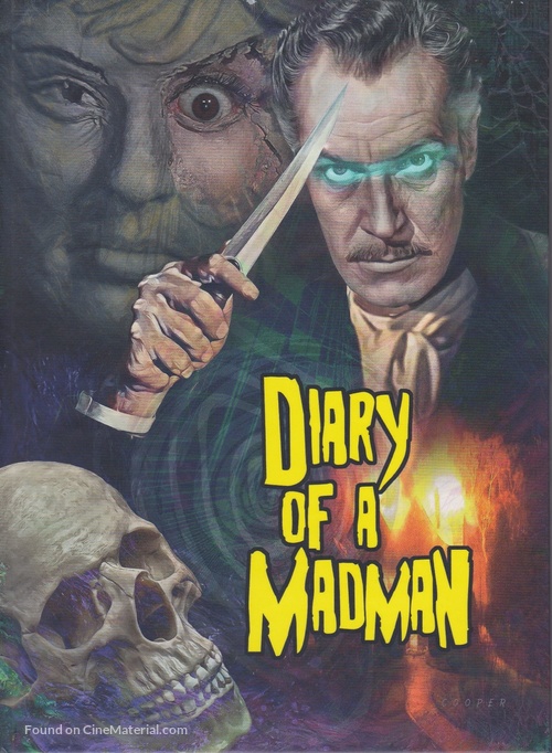 Diary of a Madman - German Blu-Ray movie cover