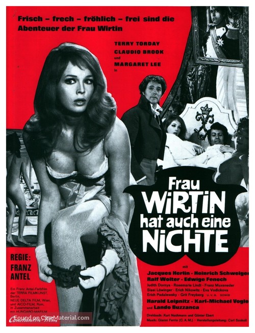 Frau Wirtin hat auch eine Nichte - German Movie Poster