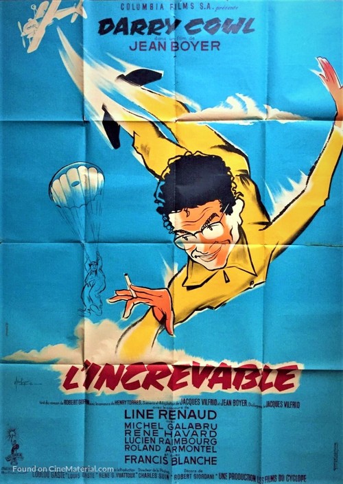 L&#039;increvable - French Movie Poster