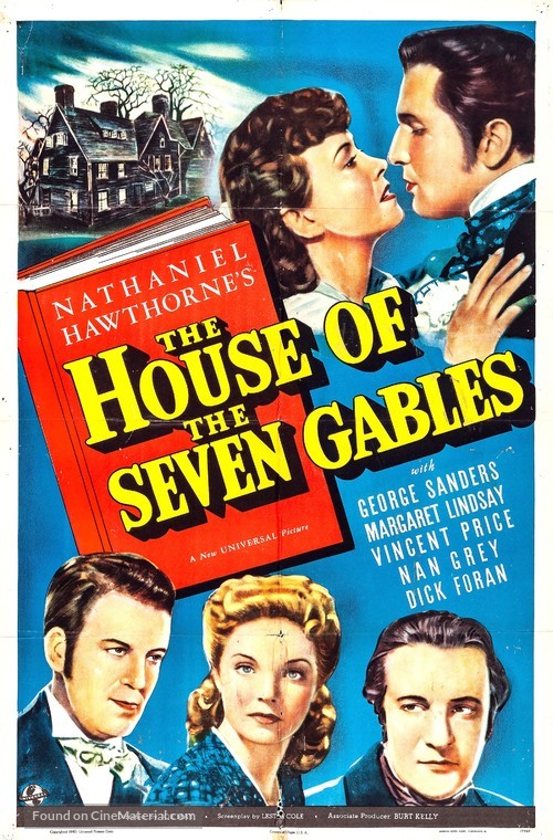The House of the Seven Gables - Movie Poster