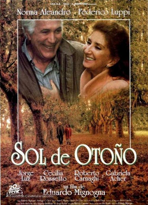 Sol de oto&ntilde;o - Argentinian Movie Poster