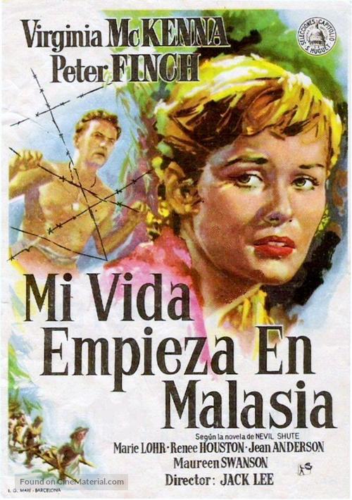 A Town Like Alice - Spanish Movie Poster