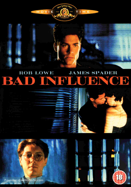 Bad Influence - British Movie Cover