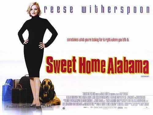 Sweet Home Alabama - British Movie Poster