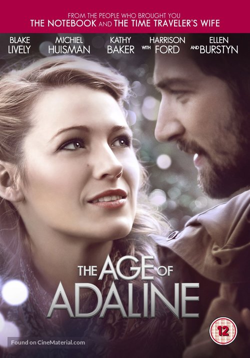 The Age of Adaline - British DVD movie cover