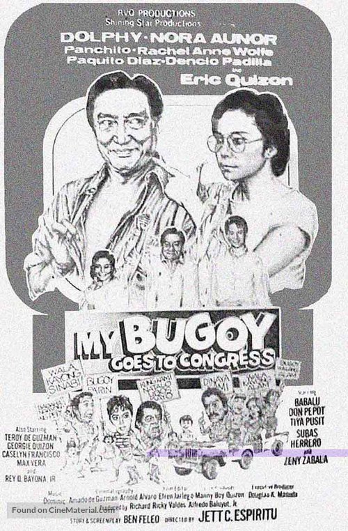 My Bugoy Goes to Congress - Philippine Movie Poster