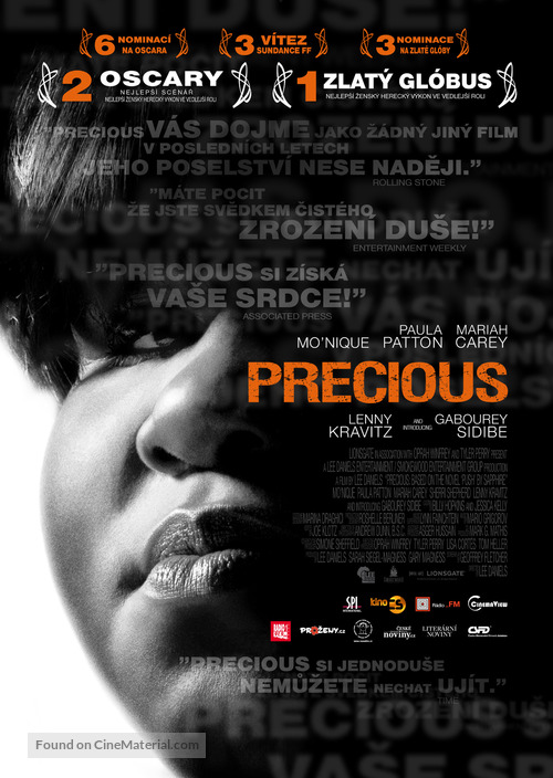 Precious: Based on the Novel Push by Sapphire - Czech Movie Poster