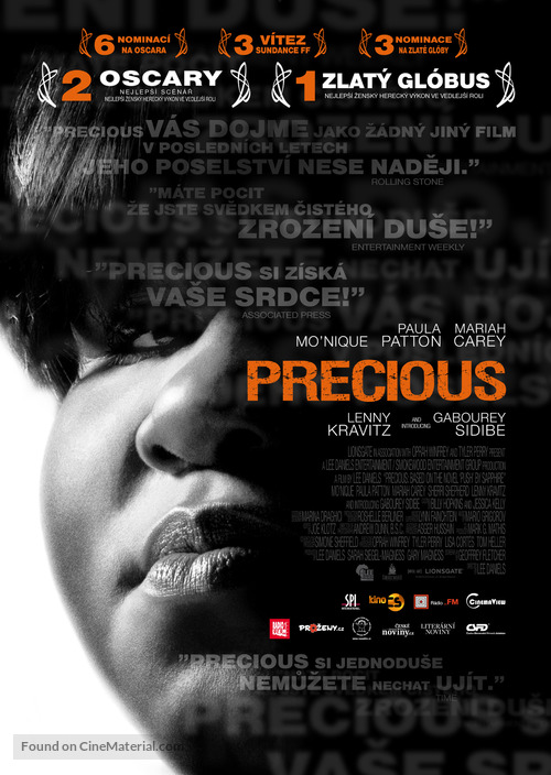 Precious: Based on the Novel Push by Sapphire - Czech Movie Poster