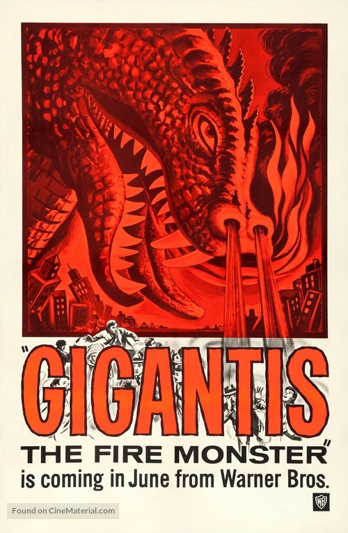 Gigantis: The Fire Monster - Movie Cover