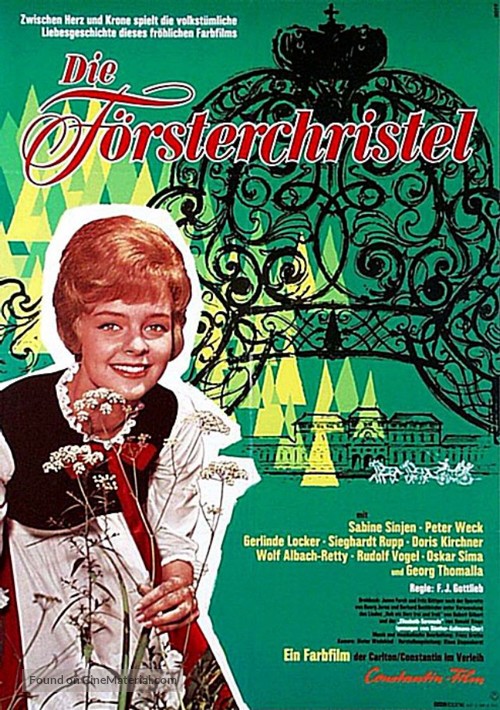 F&ouml;rsterchristel, Die - German Movie Poster