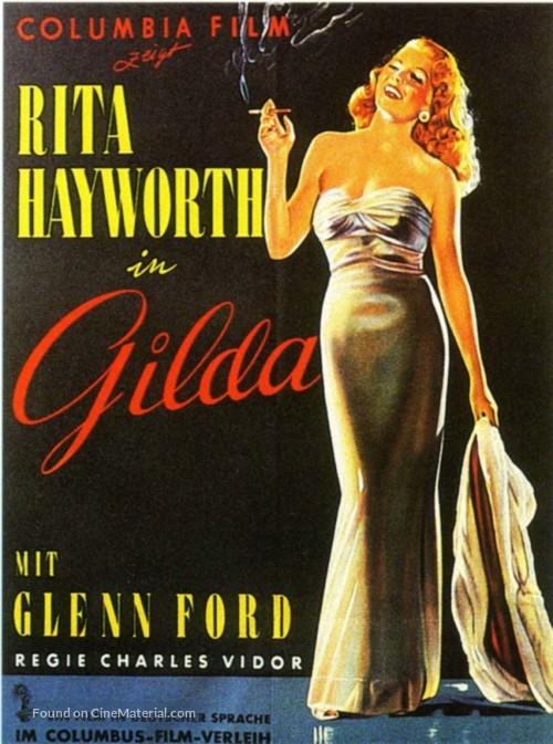 Gilda - German Movie Poster