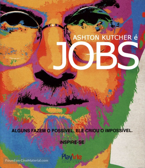 jOBS - Brazilian Blu-Ray movie cover