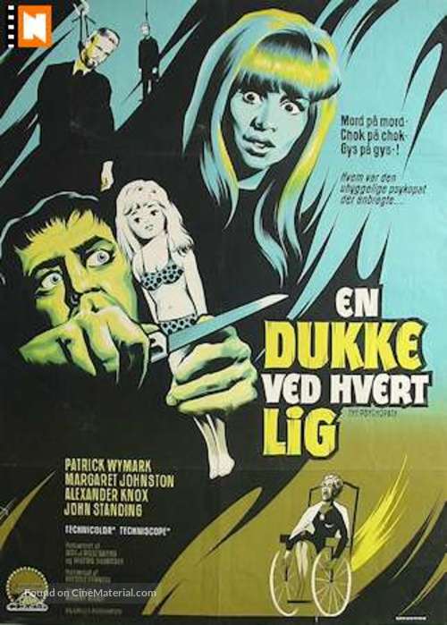 The Psychopath - Danish Movie Poster
