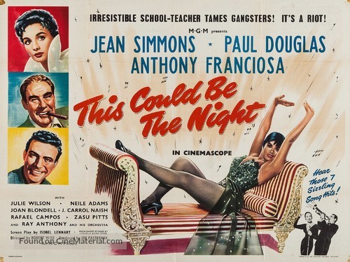 This Could Be the Night - British Movie Poster