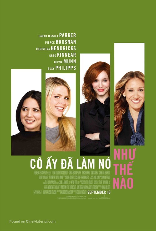 I Don&#039;t Know How She Does It - Vietnamese Movie Poster