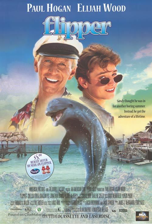 Flipper - Video release movie poster