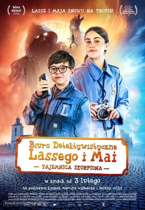 LasseMajas detektivbyr&aring; - Skorpionens g&aring;ta - Polish Movie Poster