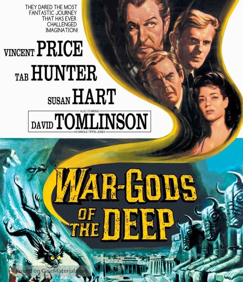 War-Gods of the Deep - Blu-Ray movie cover