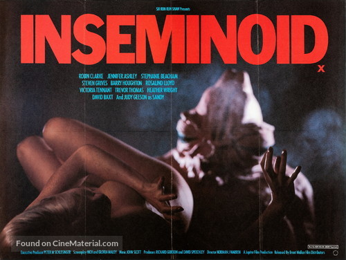 Inseminoid - British Movie Poster