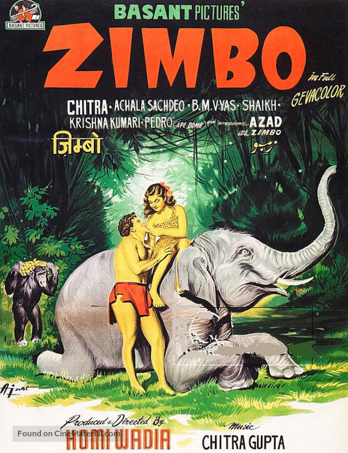 Zimbo - Indian Movie Poster