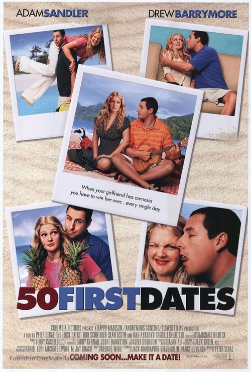 50 First Dates - Movie Poster