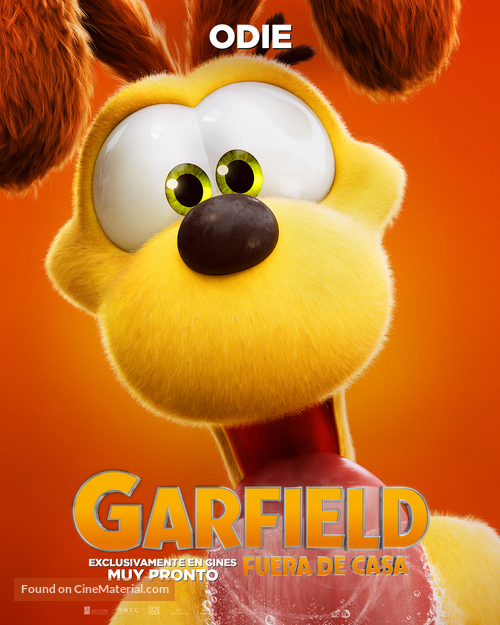 The Garfield Movie - Mexican Movie Poster