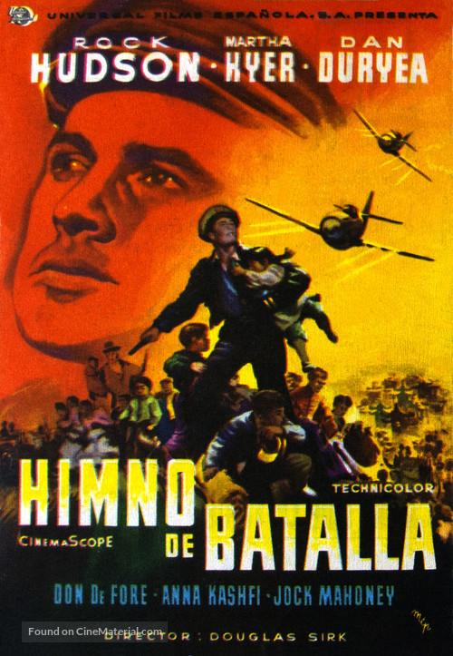 Battle Hymn - Spanish Movie Poster