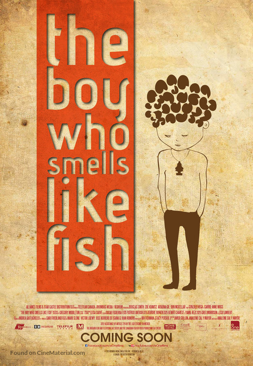 The Boy Who Smells Like Fish - Canadian Movie Poster