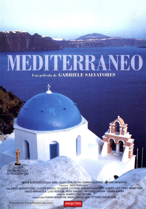 Mediterraneo - Spanish Movie Cover